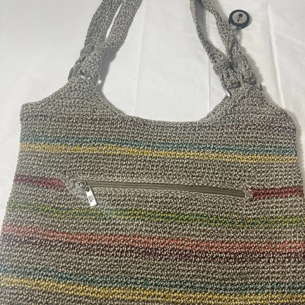 The SAK Striped BOHO Sack Shoulder Bag
